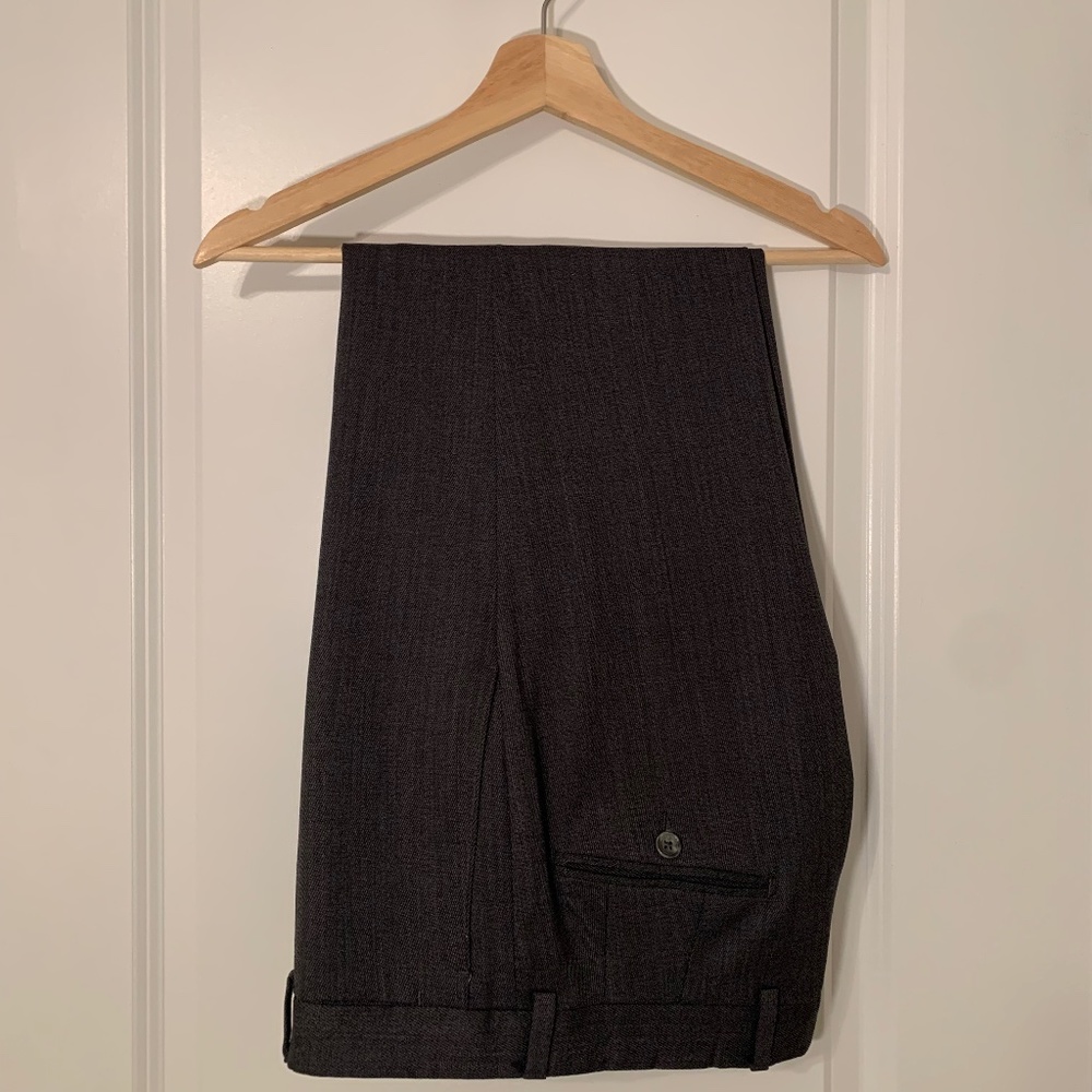 Riviera By Jack Victor Gray Dress Pants